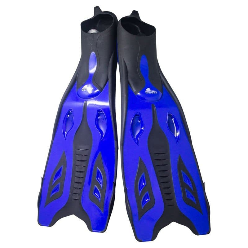 Vista 4 de Aletas Para Buceo - Color: Azul, talla: S